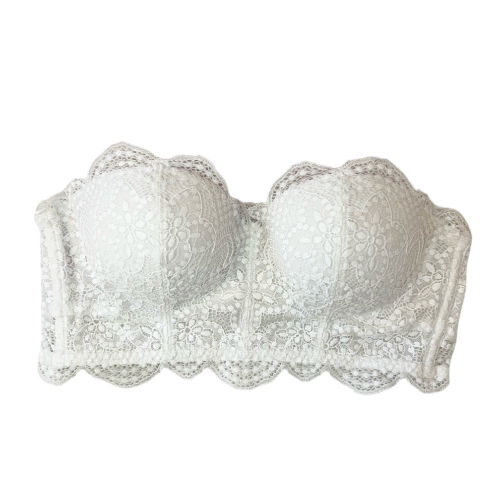 Pink Victoria’s Secret Structured Strapless Bra